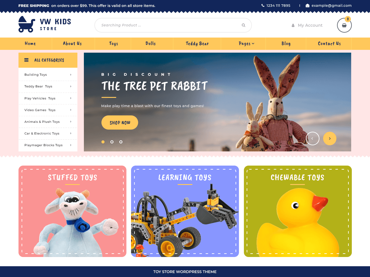 VW Kids Store screenshot