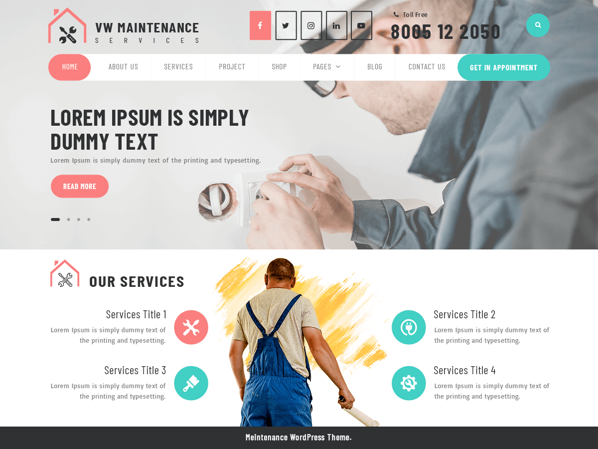 VW Maintenance Services screenshot