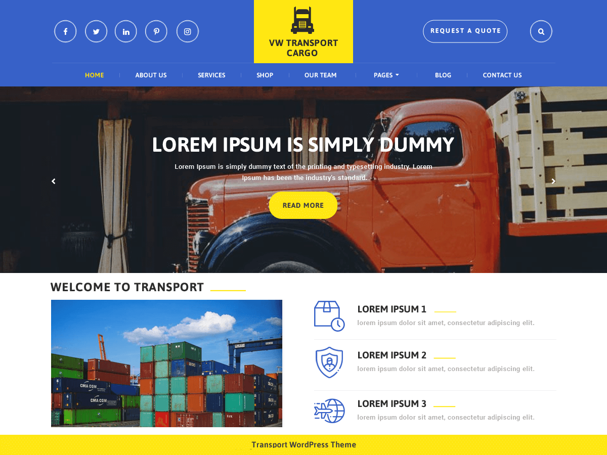 VW Transport Cargo screenshot