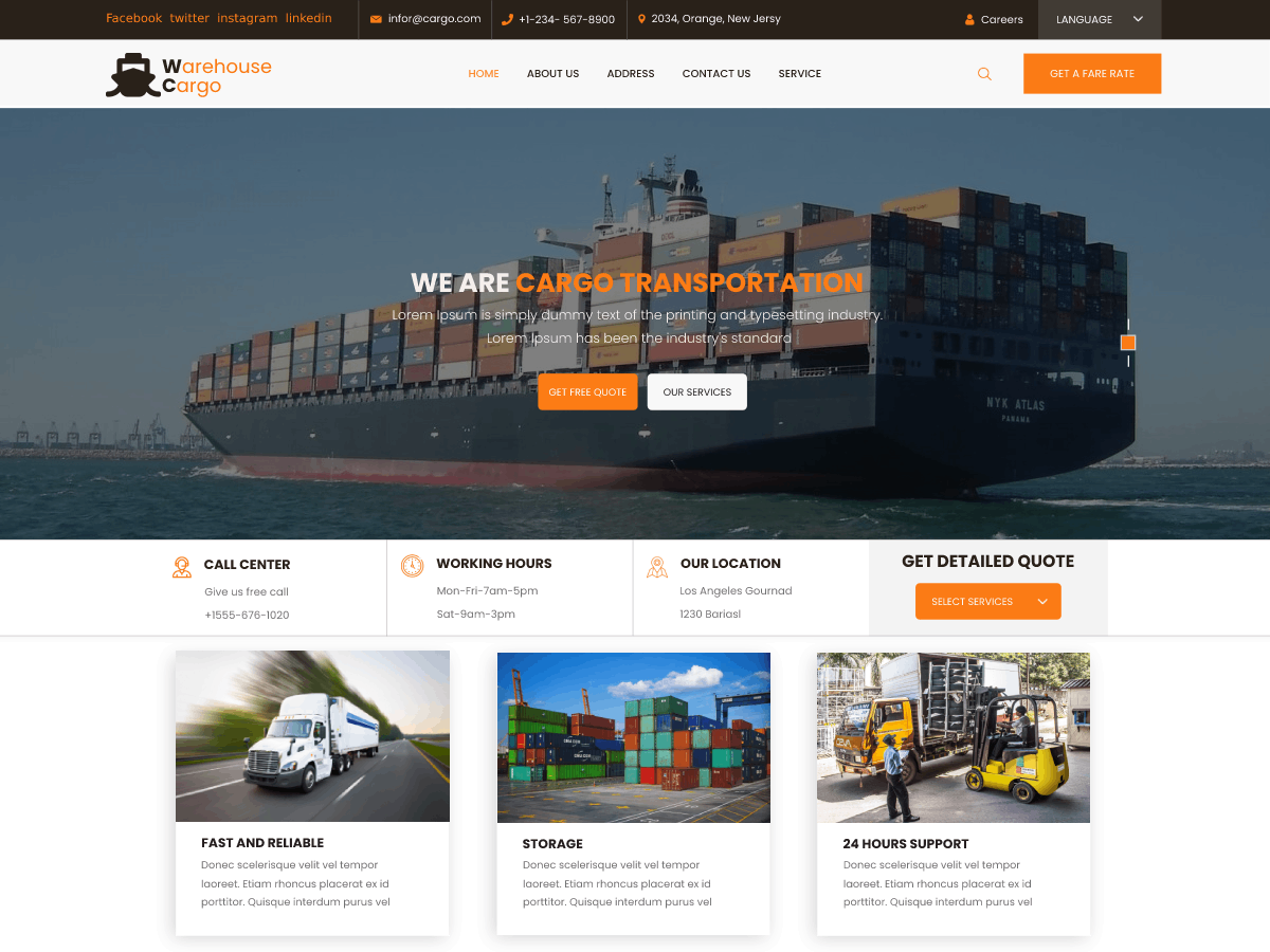 Warehouse Cargo screenshot