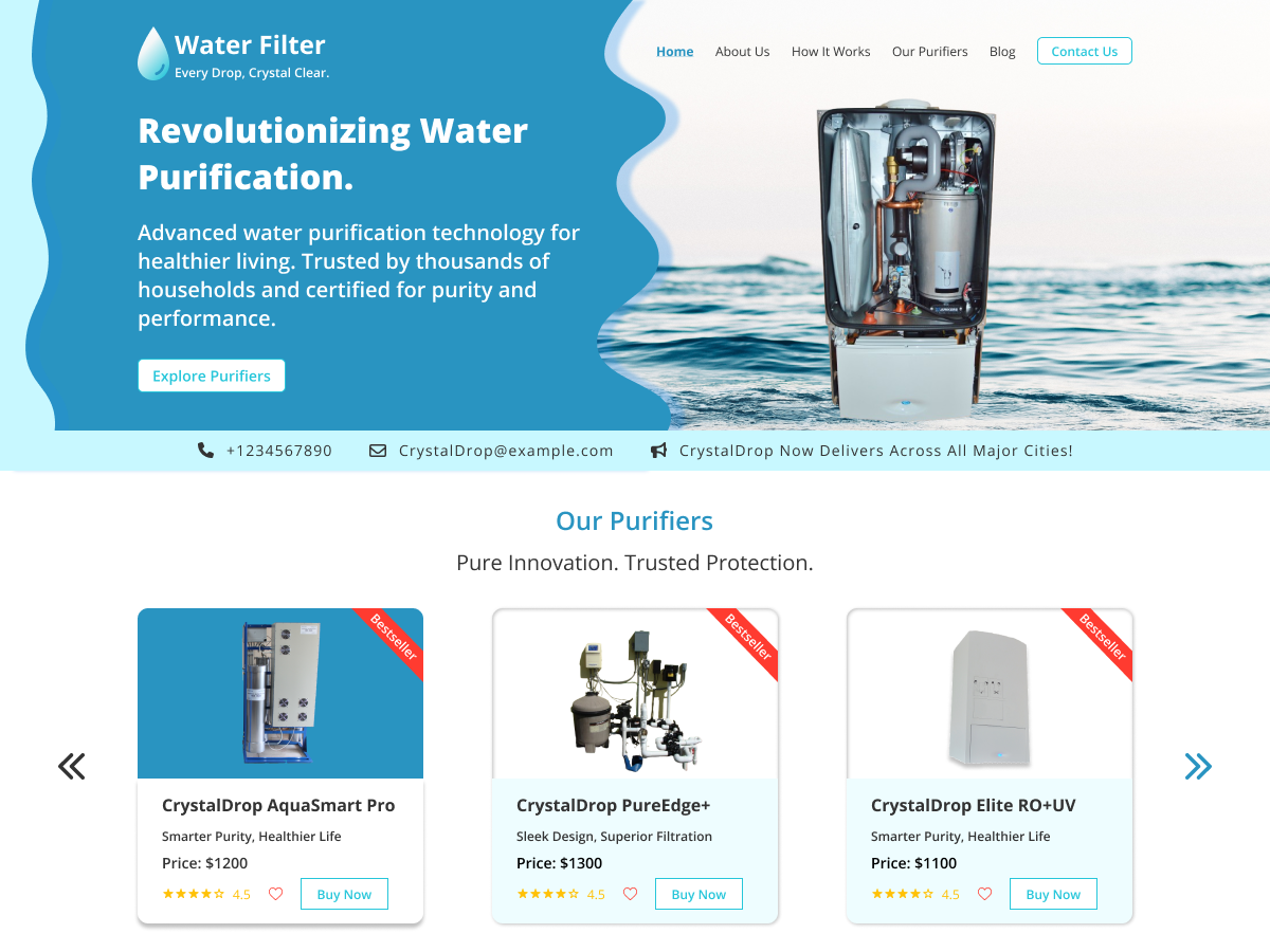 Water Filter screenshot