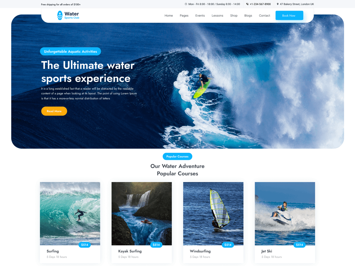 Water Sports Rental screenshot