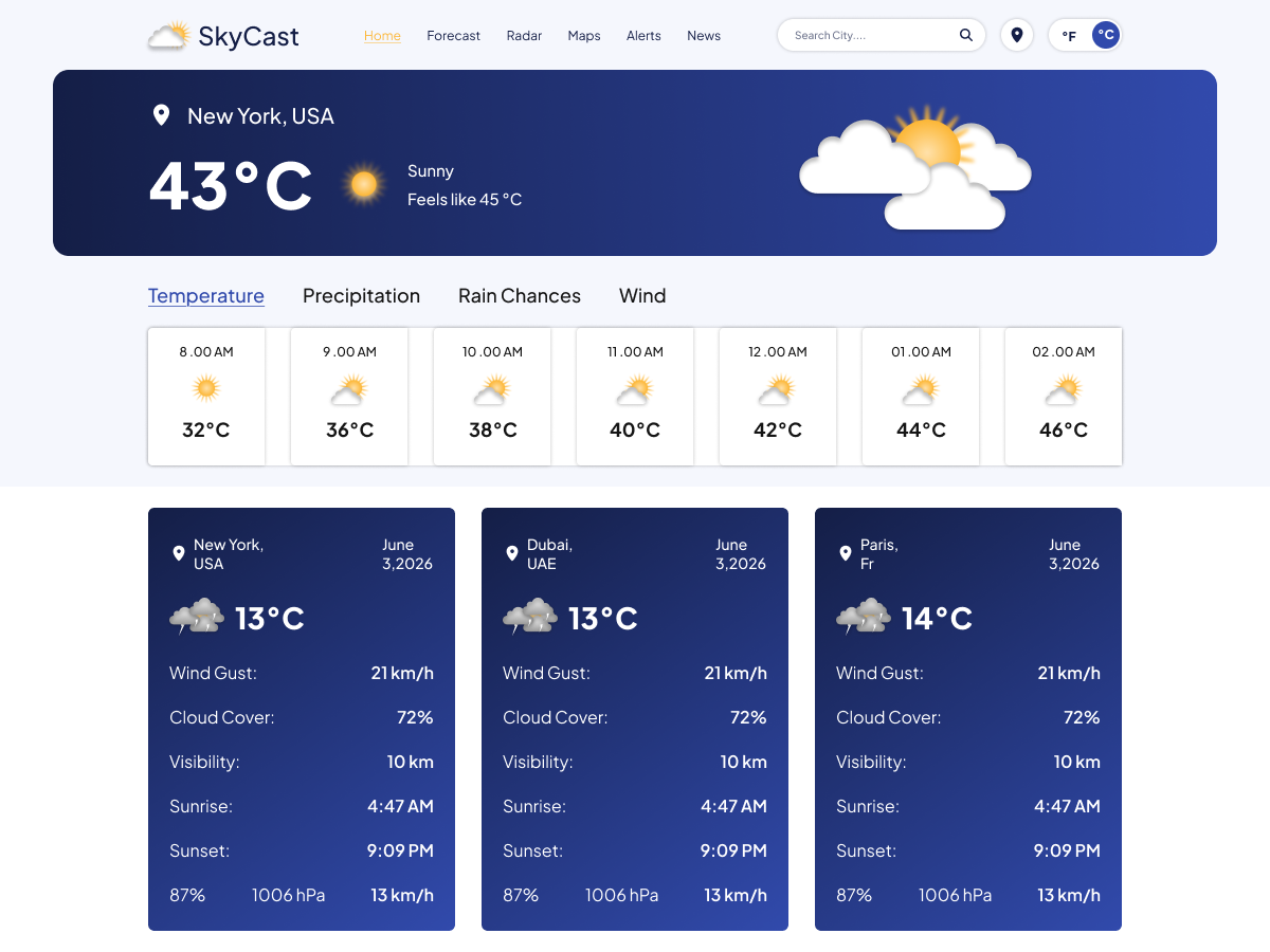 Weather Forecast screenshot
