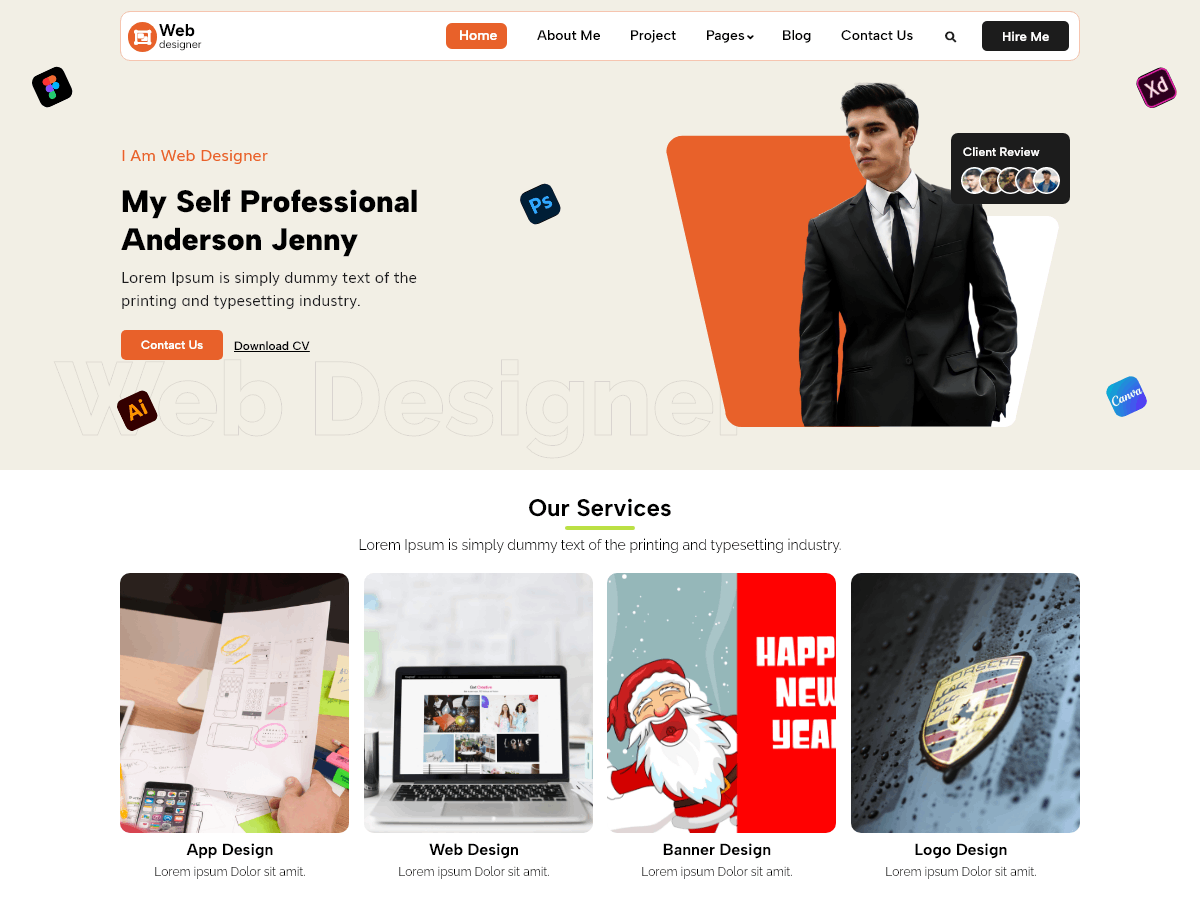 Web Designer Blocks screenshot