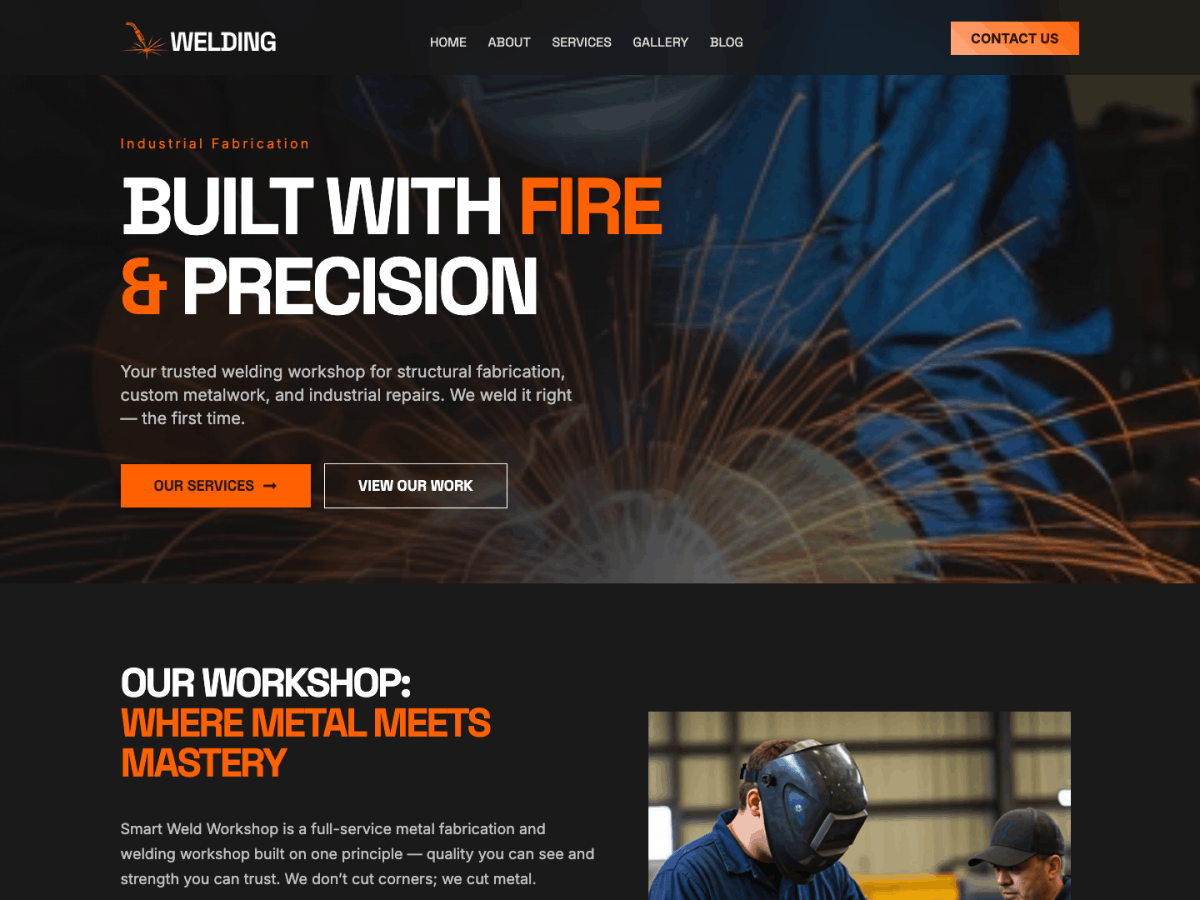 Welding for Elementor
