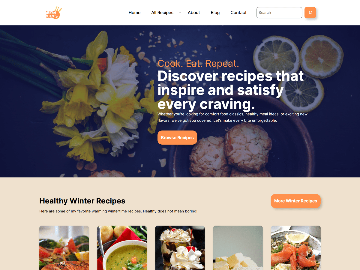 WENS Food Palette Screenshot