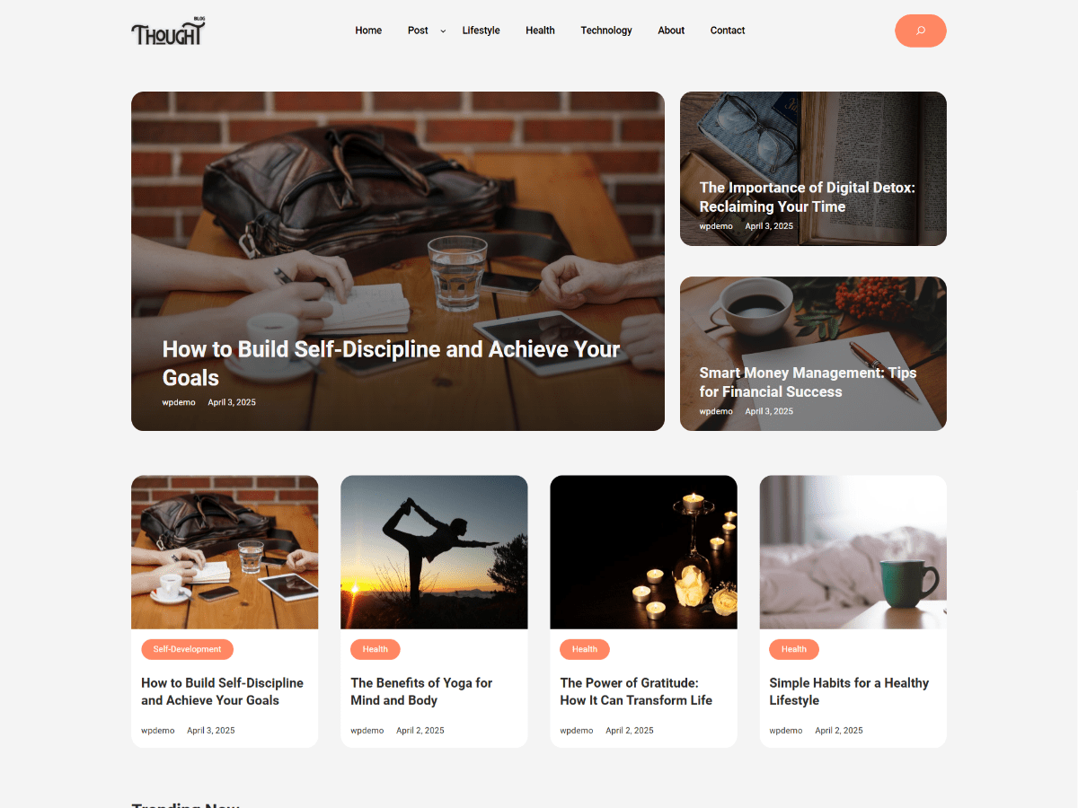 WENS Thought Screenshot