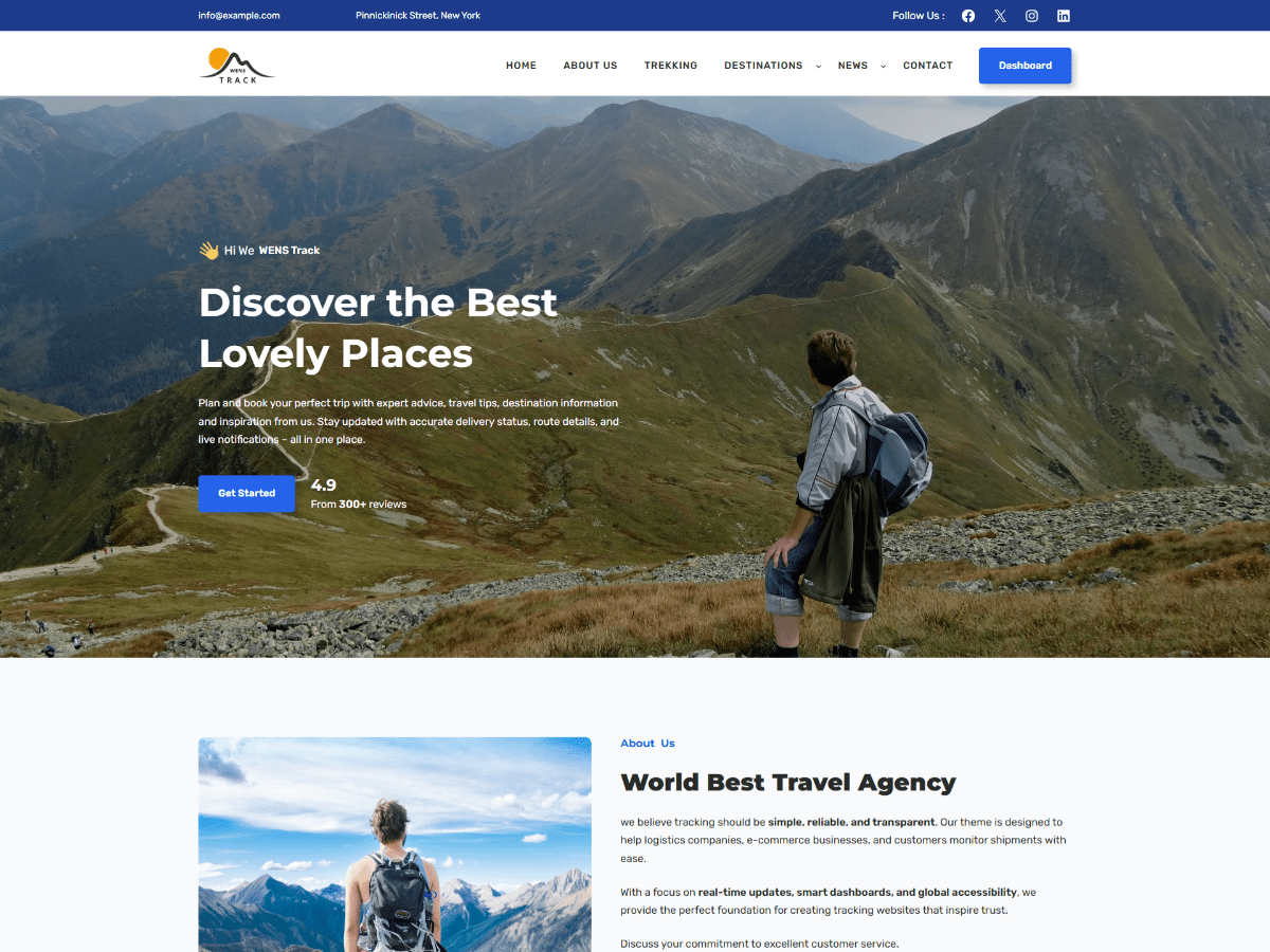 WENS Track Screenshot