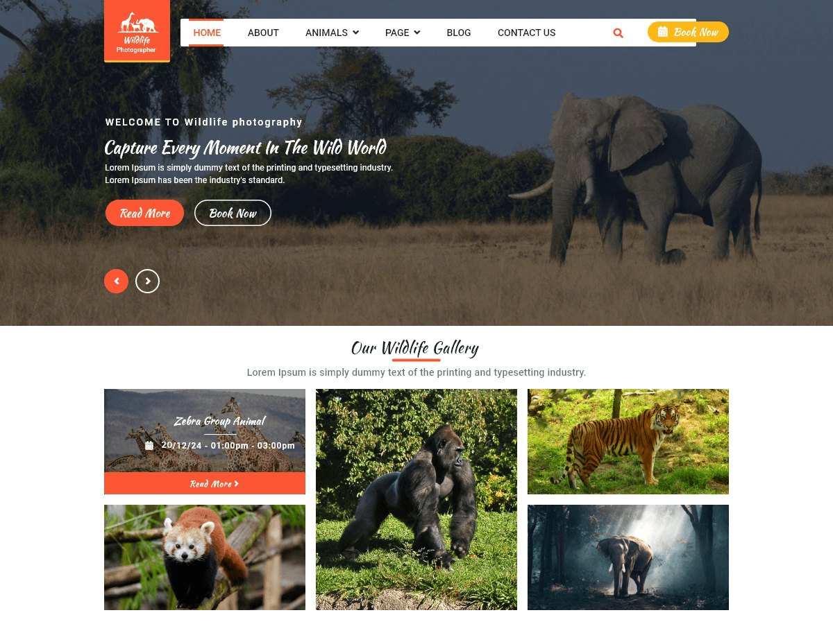 Wildlife Photography screenshot