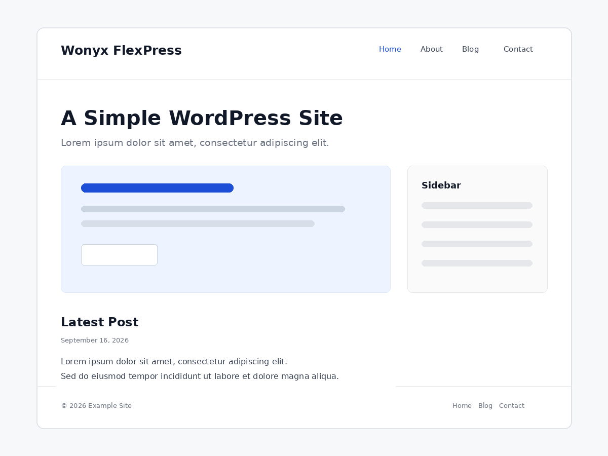 Wonyx FlexPress