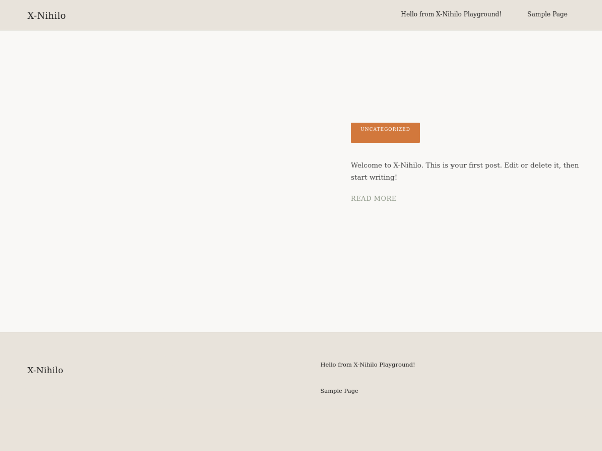 X-Nihilo screenshot