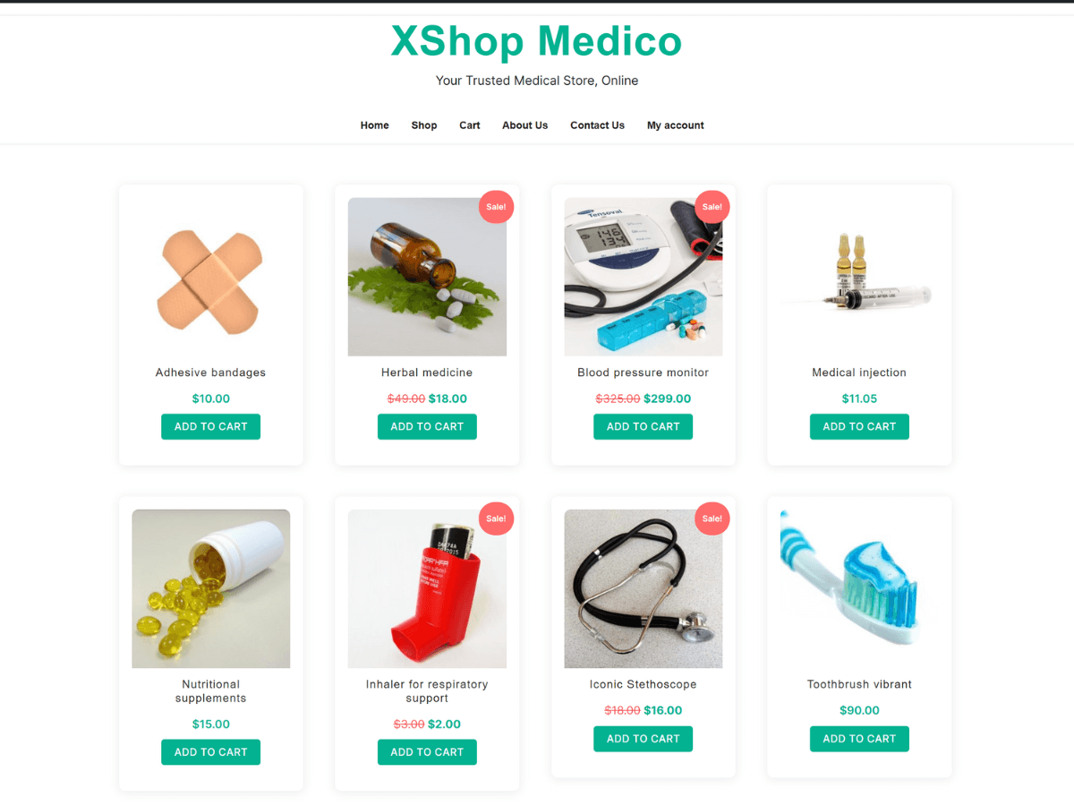 Xshop Medico Screenshot