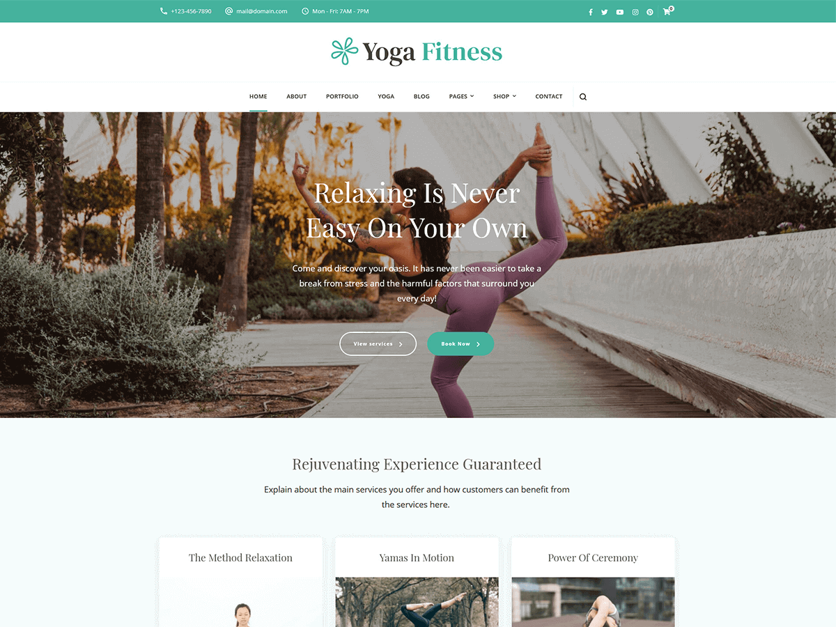 Yoga Fitness Screenshot